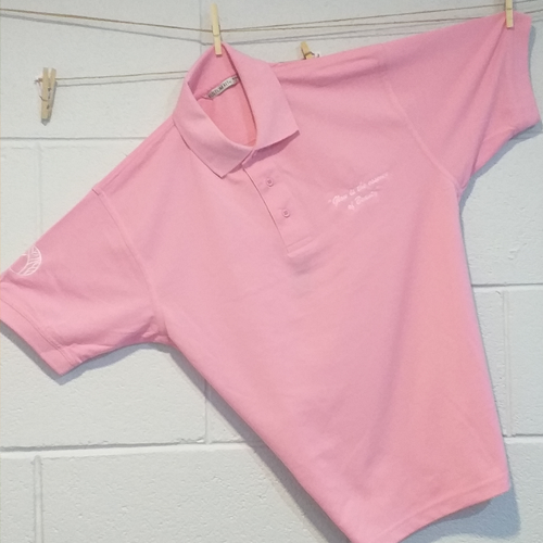 farset Pink Polo Top